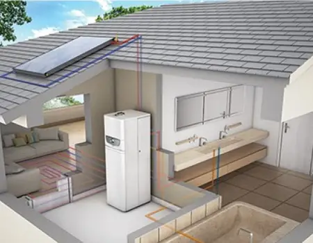 A kazán és hőszivattyú, vagy a lift hangok csillapítása összetett feladat