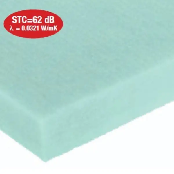 M. SILSONIC -  hő- és hangszigetelő -d.40 kg/m3 - 50 mm vastag = 2 m2