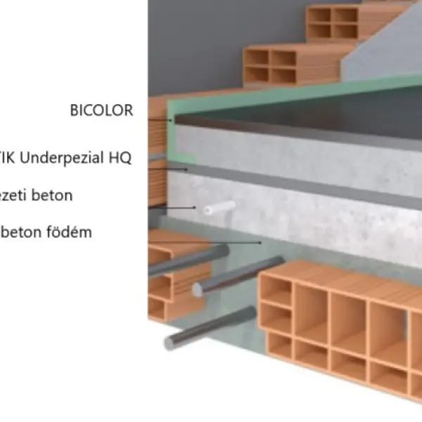 M: Bicolor peremszigetelés készítése