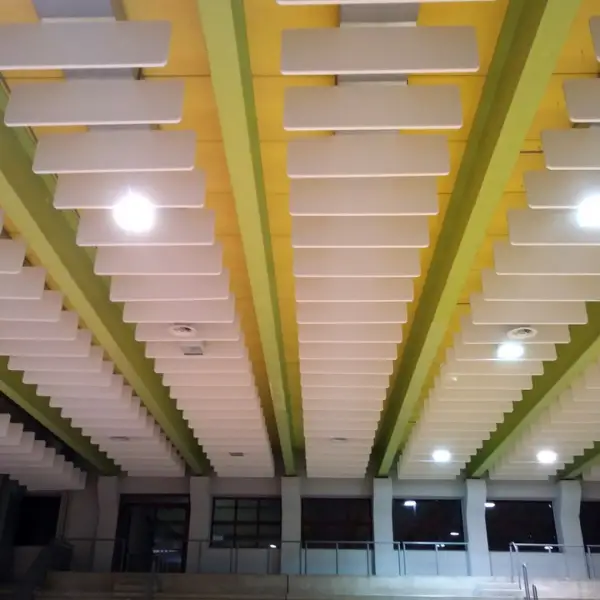 M.Fiber Flat fehér Baffle függesztve